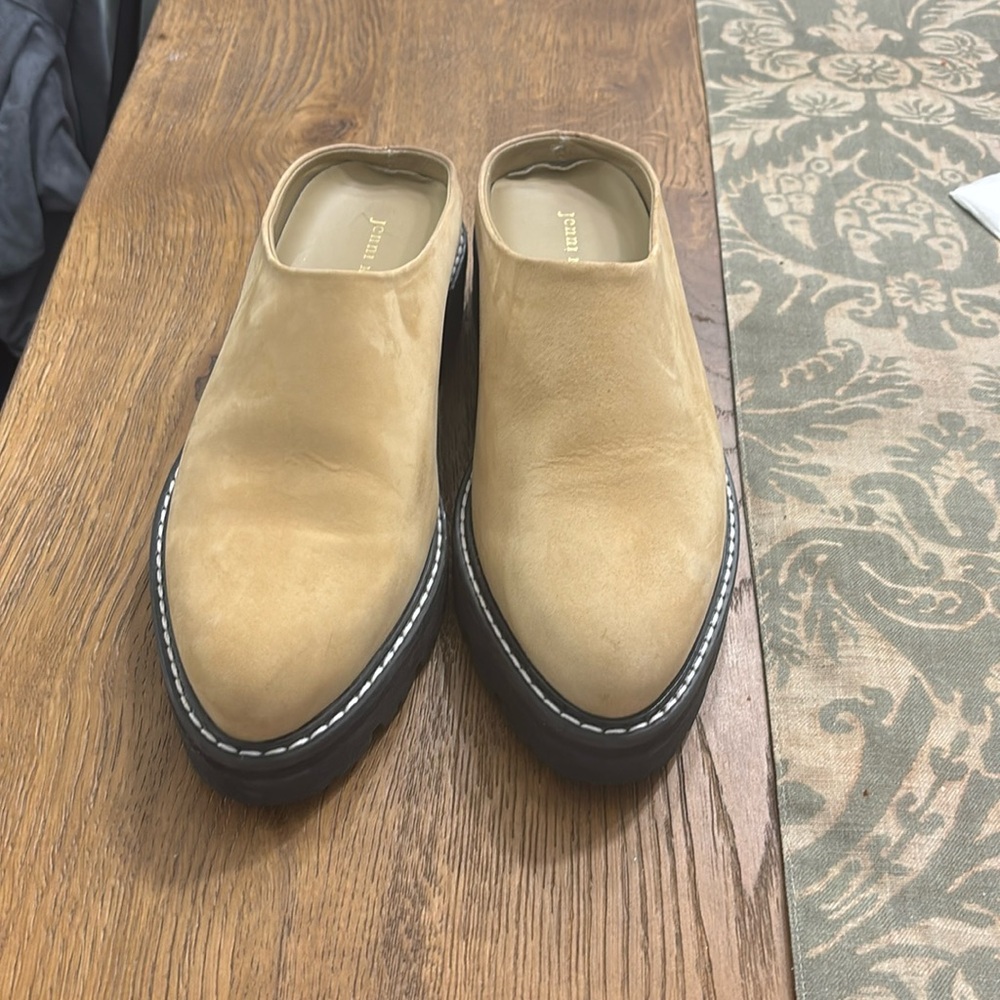 Jenni Kayne Oiled Leather Lug Mule